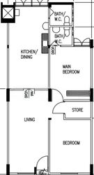 Blk 433 Clementi Avenue 3 (Clementi), HDB 3 Rooms #581783581